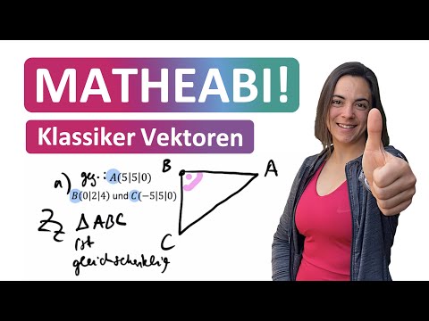 MATHEABI 2026 KLASSIKER! | VEKTOREN | Diese drei Aufgabentypen kommen in jeder Abiklausur dran!