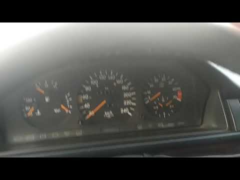 Mercedes Benz 300TE Extreme Cold Start