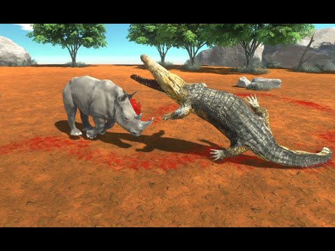 New Remastered Rhino V.S Every Unit[Part 1]|Animal Revolt Battle Simulator