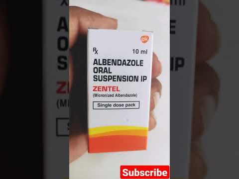 Albendazole Oral Suspension IP | Zentel Syrup | Uses of Zentel Syrup | Albendazole Syrup uses