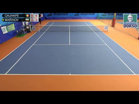 CAUHAPE Sebastien (BEL) VS MARINOV Pavel (BUL) - Tennis Club Auray - Auray 1