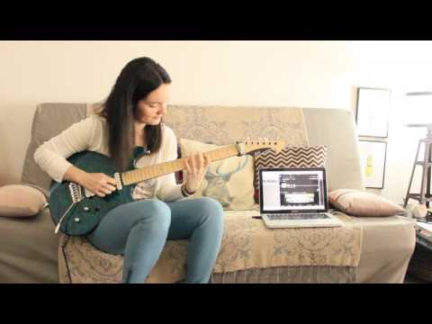 Guitar Lick #3: II V I in E minor with a cool ending (w/tabs)