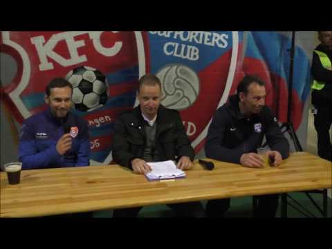 Pressekonferenz: KFC Uerdingen - TSV Meerbusch (03.05.2017)
