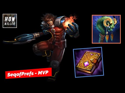 HoN Pyromancer KULDRA'S SHEEPSTICK with GRIMOIRE OF POWER - MVP