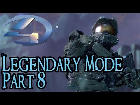 Halo 4 - Legendary Walkthrough - PT. 8 - Mission 8 - Midnight