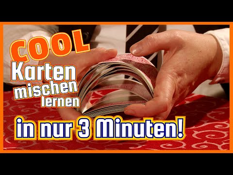 COOL Karten mischen lernen - in nur 3 Minuten!
