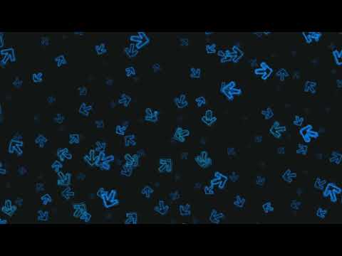Floating Arrows In Space! (A Procedural Music Visualization)