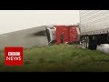 Devastation in Harvey's wake - BBC News