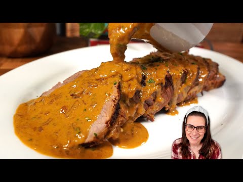 Carne com molho especial na pressão, Lagarto com molho madeira