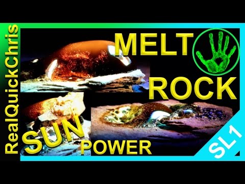 Melting Shale with the Power of the Sun