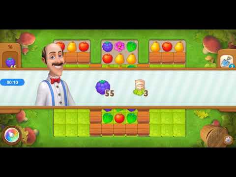 Gardenscapes Level 16 : Gameplay walkthrough