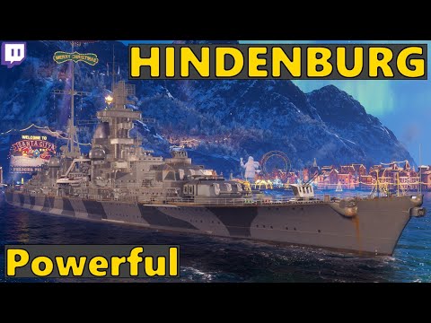 Hindenburg - My 2nd Highest Damage Game | World of Warships