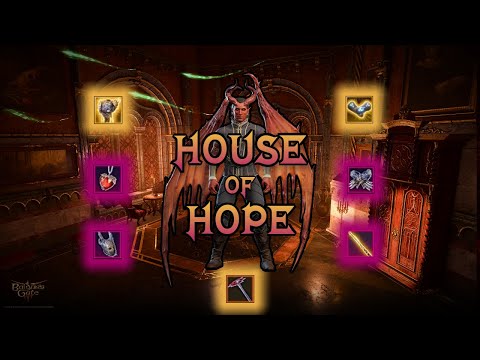 Baldur's Gate 3 - Dealing with Raphael & 100% loot in House of Hope