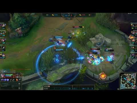 Irelia killing bot lane