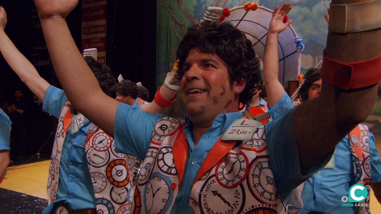 Chirigota No aguantamos más...vamos de impacientes, final Carnaval de Cádiz 2020