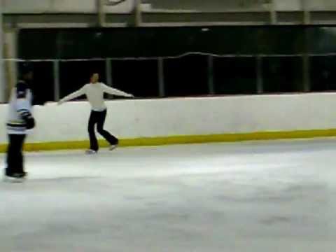 Senior Backward Outside Power Double Three-Turns to Power Double Inside Rockers