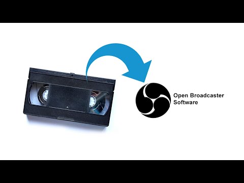 Using OBS to Capture Videotapes with a USB Capture Device on Windows