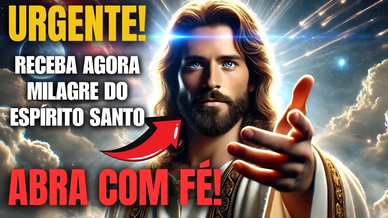 O ESPÍRITO SANTO ESTÁ LIBERANDO UM GRANDE MILAGRE AGORA! ABRA COM FÉ!