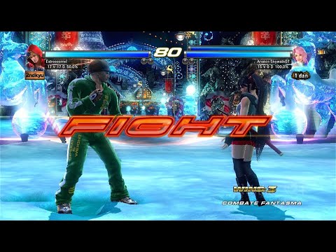 05 Miku Hatsune Black ( Alisa ) y Julia vs Slim Bob - Tekken Tag 2 ( Uchiha x24 ) GamePlay PS3