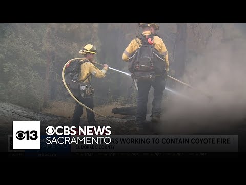 Latest on Coyote Fire response in El Dorado County