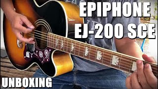 Video thumbnail for EPIPHONE EJ 200SCE Vintage Sunburst by SIGIT S.P