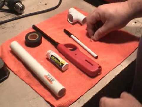 How to build a Micro Potato Gun with One Touch Fueling. (Butane Powered)