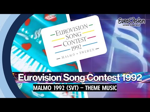 EUROVISION SONG CONTEST 1992 (MALMO - SVT) THEME SONG MUSIC