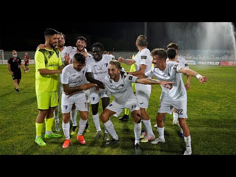 El gol i la celebració de l'històric triomf de l...
