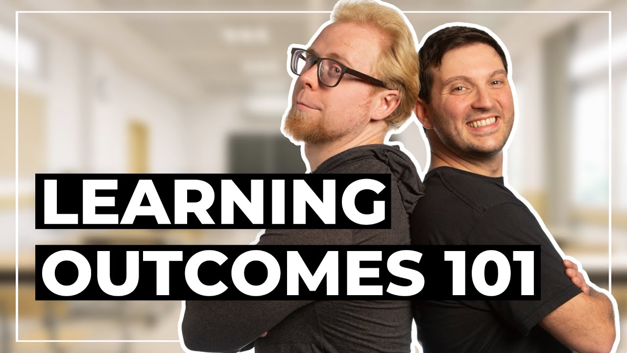 What are learning outcomes and how do you write them?