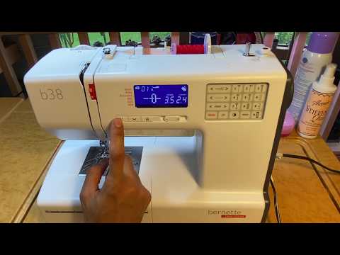 bernette b38 Quick Overview of the Machine