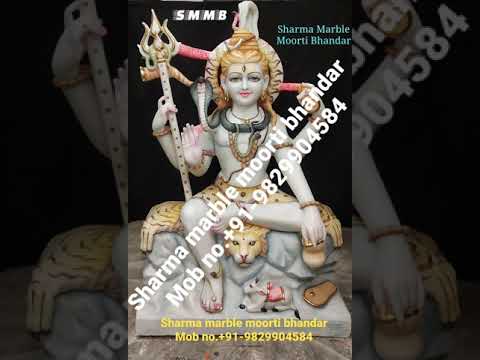 Lord Shiv Marble Statue