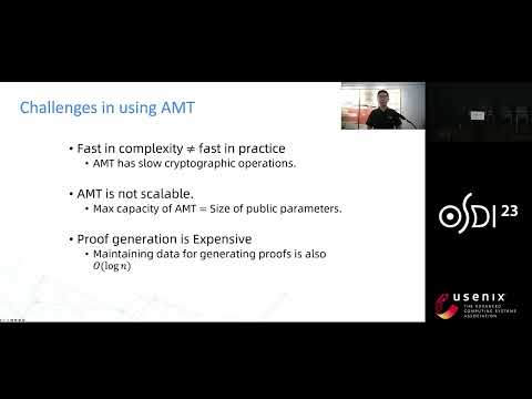 OSDI '23 - LVMT: An Efficient Authenticated Storage for Blockchain