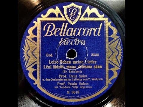 Pauls Sakss - Lēni lūdzot mana dziesma skan