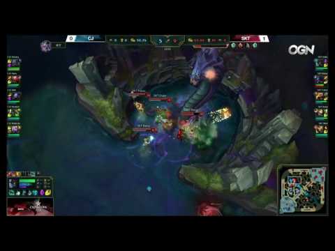 [Highlights] SKT vs CJ Game 2 LCK mùa hè 2016