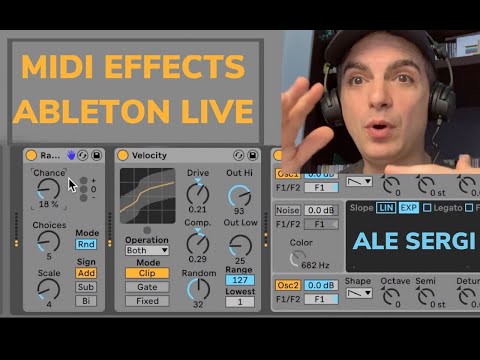 Tutorial MIDI Effects de Ableton Live - Ale Sergi