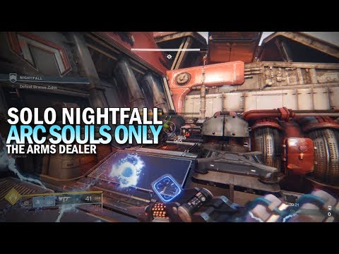 Solo Nightfall Arc Souls Only "The Arms Dealer" [Destiny 2 Joker's Wild]