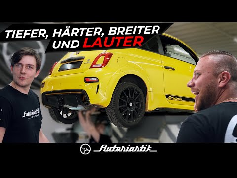 Akrapovic für die Hummel 🐝 Fiat Abarth jetzt wirds laut 🙉