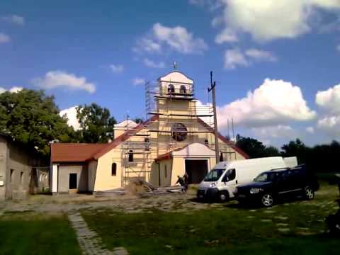 Dzwony zamontowane przez firmę Prais w Sanktuarium Matki Bożej Fatimskiej w Stagniewie - zdjęcie