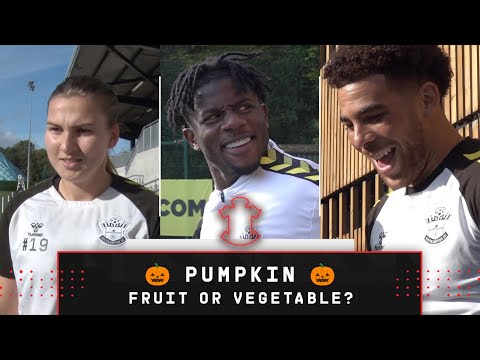 PUMPKIN a FRUIT or VEGETABLE? 🎃 | Happy Halloween from Southampton FC