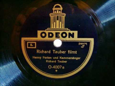 Richard Tauber filmt - Richard Tauber und Henny Porten - März 1927