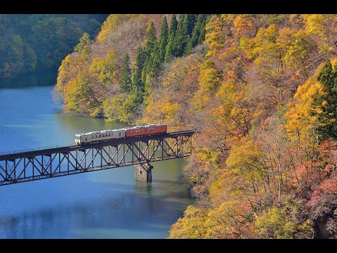 Linha Tadami Yanaizu-cho Hosohachi 424D ~ Cruzamento Ferroviário Hosoetsu Kaido 425D ~ Terceira Ponte do Rio Tadami 425D ~ Ruínas do Castelo de Mukohaguroyama Ponte Okawa 427D, Torre de Água Kitaaizu 428D