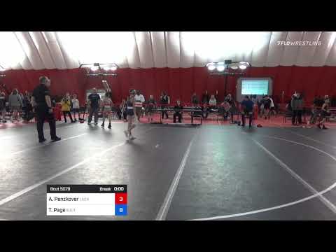 41 Kg Rr Rnd 5 - Alexander Penzkover, LaCrosse Area Wrestlers Vs Thunder Page, South Central Punis