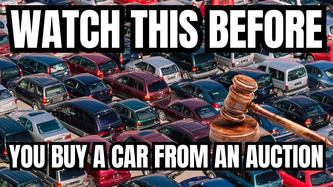 Watch THIS Before You Buy a Car From an Auction!