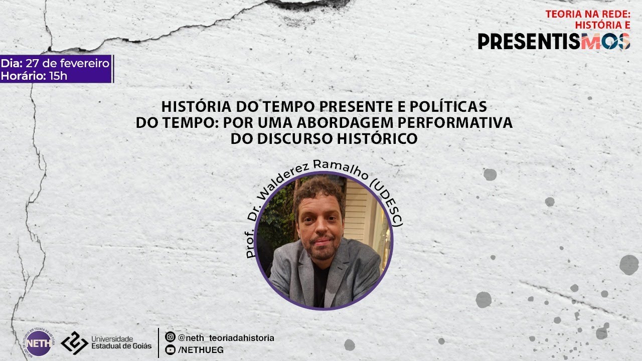 História do tempo presente e políticas do tempo | Walderez Ramalho (UDESC)
