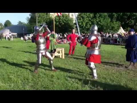 Russia St Petersburg 2015 Cup А Невского  Jousting Two hander sword