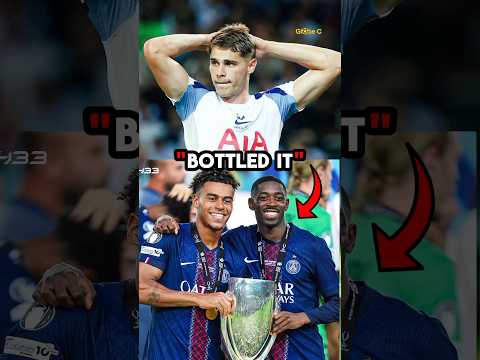 How Spurs Bottled a 2–0 Lead and Lost the Super Cup to PSG 🤯