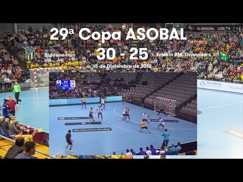 COPA ASOBAL: Bidasoa Irún - Fraikin BM. Granollers 30-25