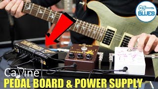 Video thumbnail for Caline CB-107 Pedalboard & CP-04 Power Supply Review with an Unboxing by intheblues