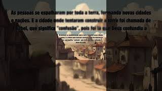 História Bíblica Infantil - A Torre de Babel - Parte 2