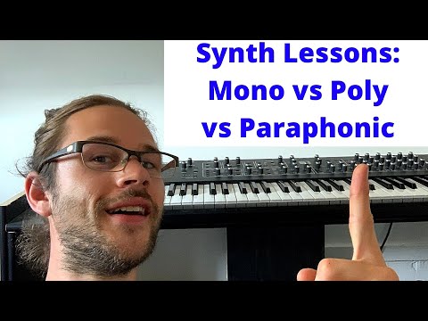 What's the Difference Between Monophonic and Polyphonic synths